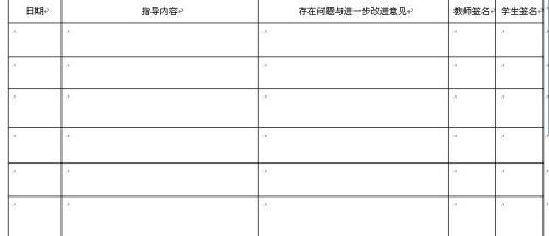 个性化辅导记录表怎么填写